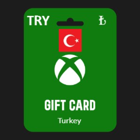 Xbox Gift Card TL TRY Turkiye Xbox Gift Card TL TRY Turkiye