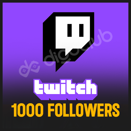 1,000 Twitch Followers