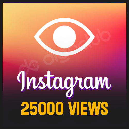 25,000 Instagram Views