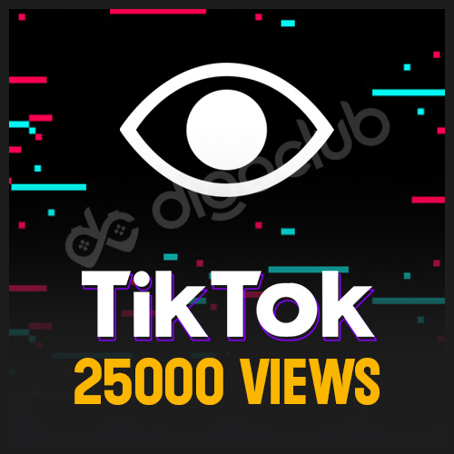 25,000 TikTok Views
