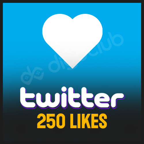 250 Twitter Likes