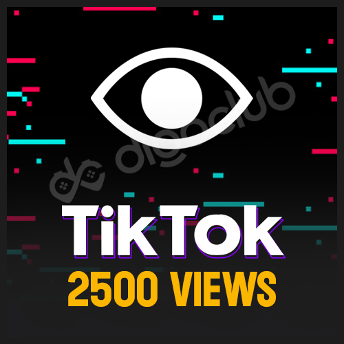 2,500 TikTok Views