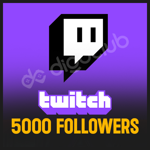 5,000 Twitch Followers