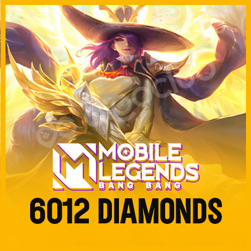 Mobile Legends 6012 Diamonds Mobile Legends 6012 Diamonds