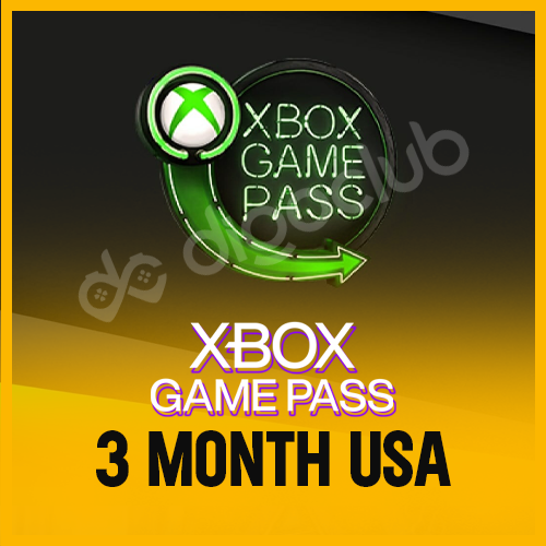 Get Xbox Game Pass 3 Month USA Subscription - DigoClub